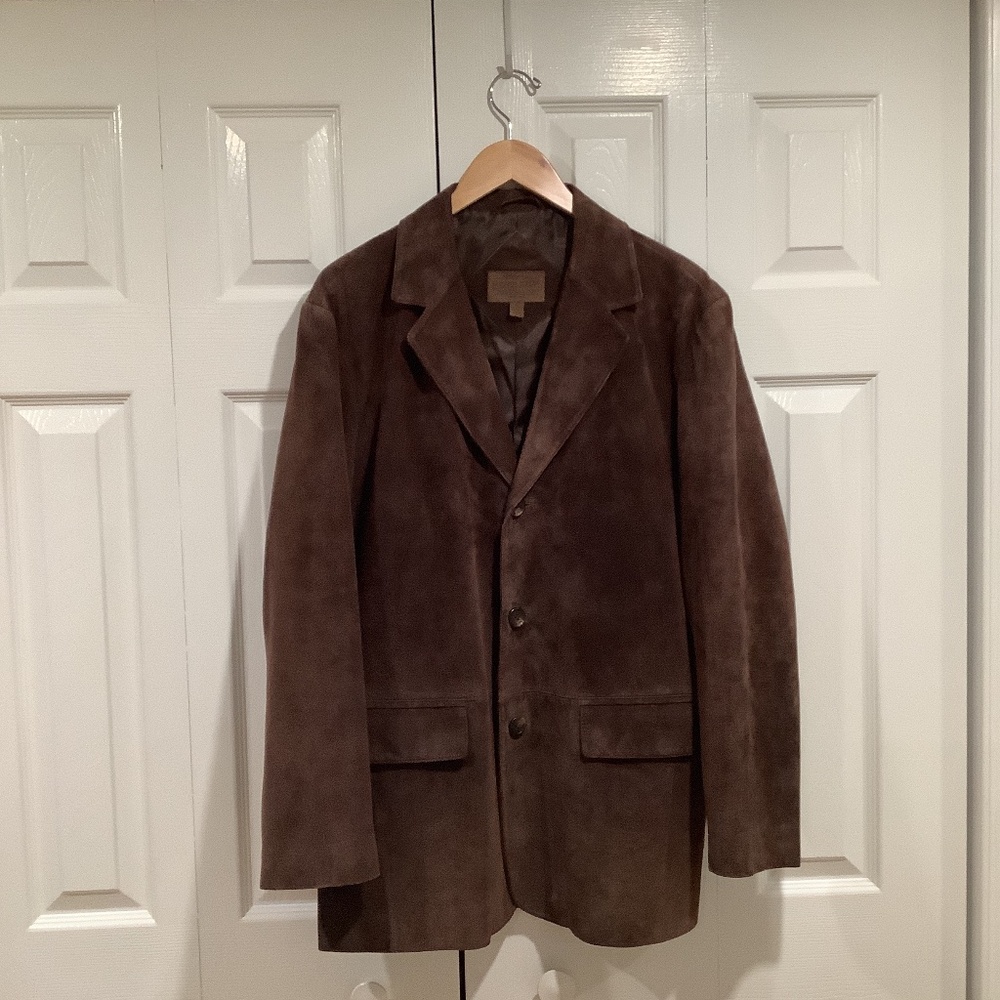 Men’s Pendleton suede leather blazer Medium